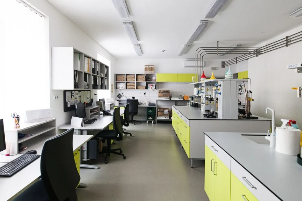 Fundermax Fume Hoods, Cabinets, Laminated Panels for Labs