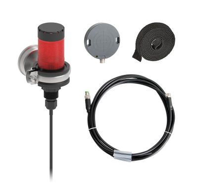 Disc sensor set, Signal lamp, full state (visual & acoustic)